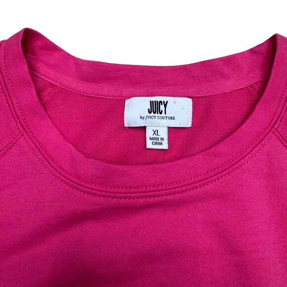 Juicy By Juicy Couture Women's Pink SS T-Shirt Dress, Size XL - Picture 5 of 7